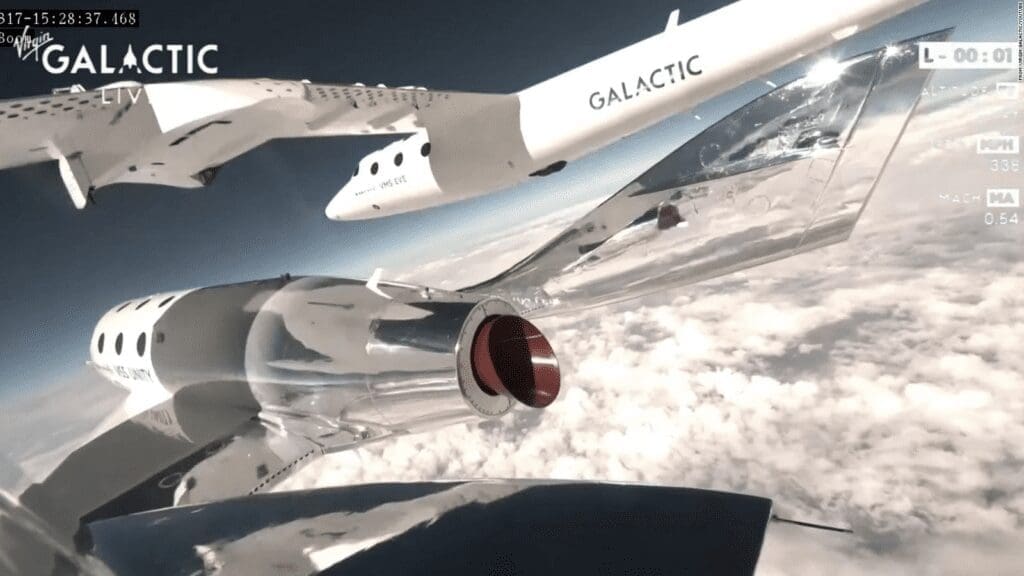 Inicia el turismo espacial: Virgin Galactic lleva a pasajeros al borde del espacio en un vuelo histórico