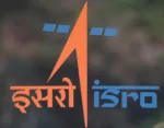 A security guard stands behind the logo of Indian Space Research Organisation (ISRO) at its headquarters in Bengaluru, India, June 12, 2019. REUTERS/Francis Mascarenhas