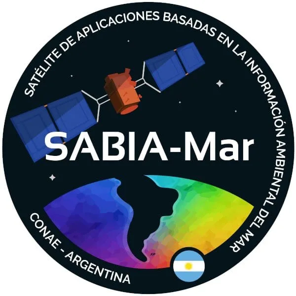 Parche del satélite SABIA-Mar, desarrollado por INVAP para CONAE.