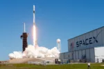 A SpaceX Falcon 9 rocket with the Dragon capsule launches from Pad-39A on the Crew 5 mission carrying crew members commander Nicole Mann, pilot Josh Cassada,  Roscosmos cosmonaut Anna Kikina and Mission Specialist Koichi Wakata from the Japan Aerospace Exploration Agency (JAXA) to the International Space Station from NASA's Kennedy Space Center in Cape Canaveral, Florida, U.S. October 5, 2022. REUTERS/Joe Skipper
