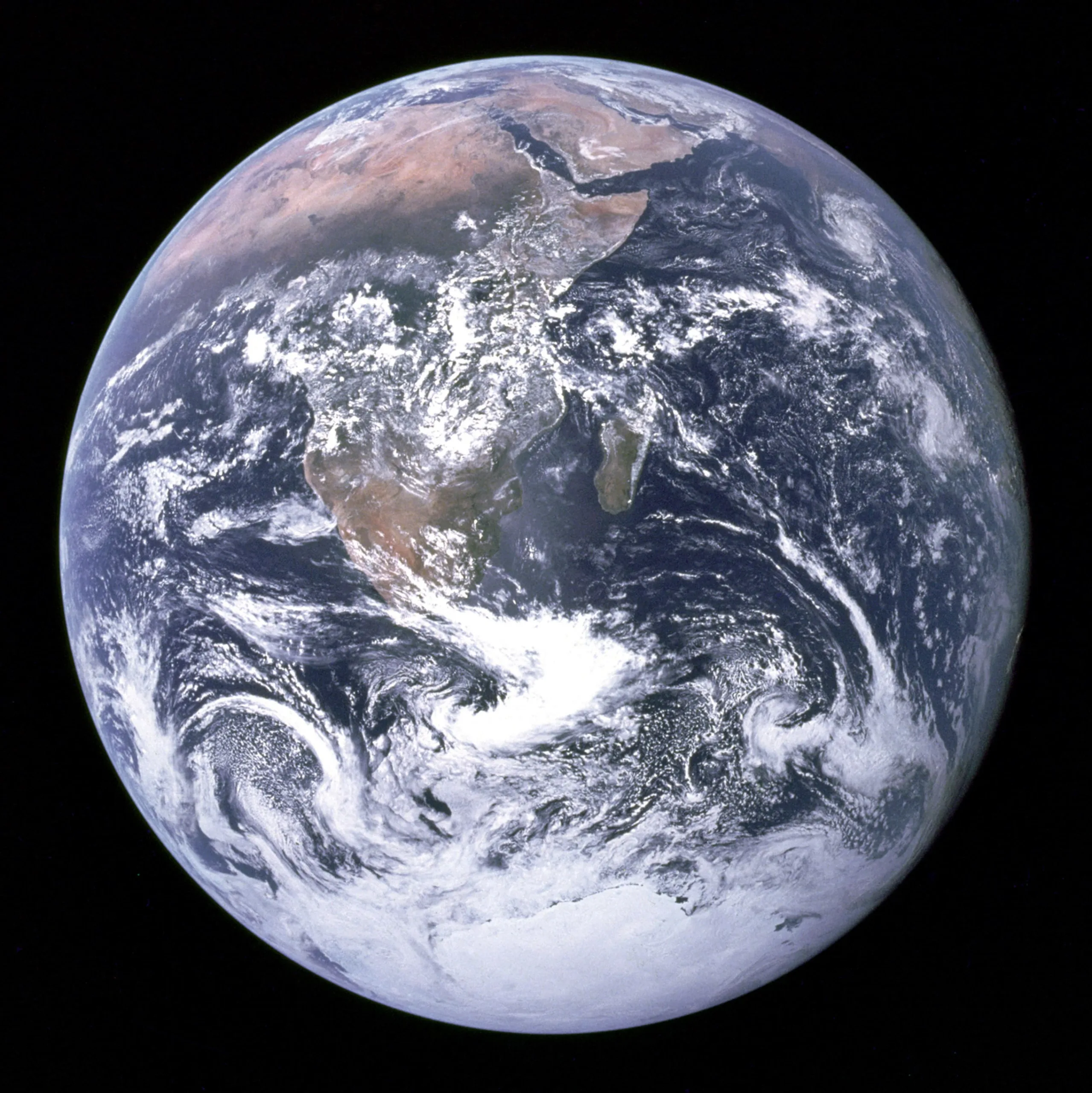 FILE PHOTO: A view of Earth as seen by the Apollo 17 crew travelling toward the moon on December 7, 1972 is shown in this undated NASA handout. REUTERS/NASA/Handout/File Photo