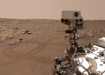 FILE PHOTO:NASA’s Perseverance Mars rover is seen in a "selfie" that it took over a rock nicknamed "Rochette", September 10, 2021. NASA/JPL-CALTECH/MSSS/Handout via REUTERS