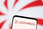 Leonardo logo is seen displayed in this illustration taken, May 3, 2022. REUTERS/Dado Ruvic/Illustration