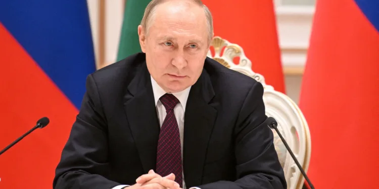 FILE PHOTO: Russian President Vladimir Putin attends a news conference in Minsk, Belarus December 19, 2022. Sputnik/Pavel Bednyakov/Kremlin via REUTERS/