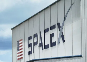 Logo oficial de SpaceX