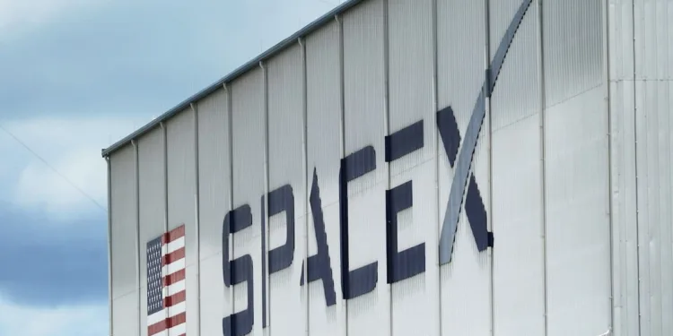 Logo oficial de SpaceX