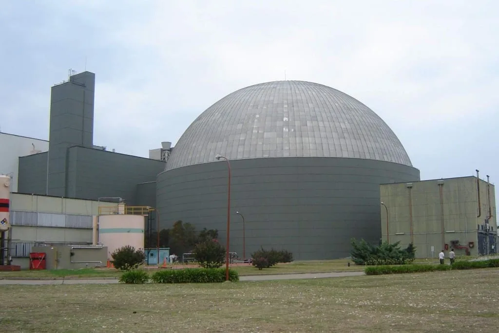 Atucha central eléctrica nuclear
