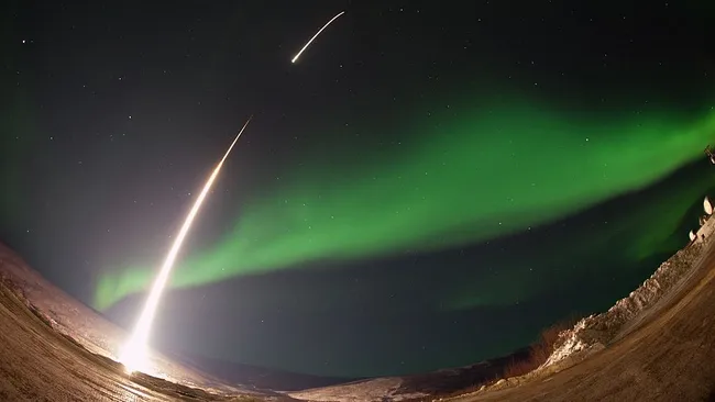 NASA AURORAS cohete lanzamiento