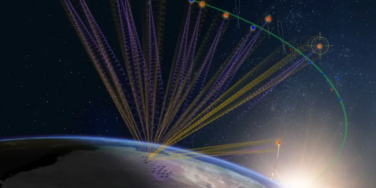 DARC radar espacial