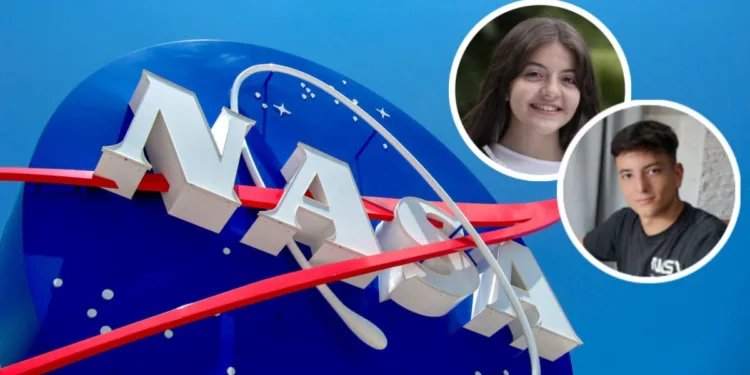 Valentin y Aitana NASA