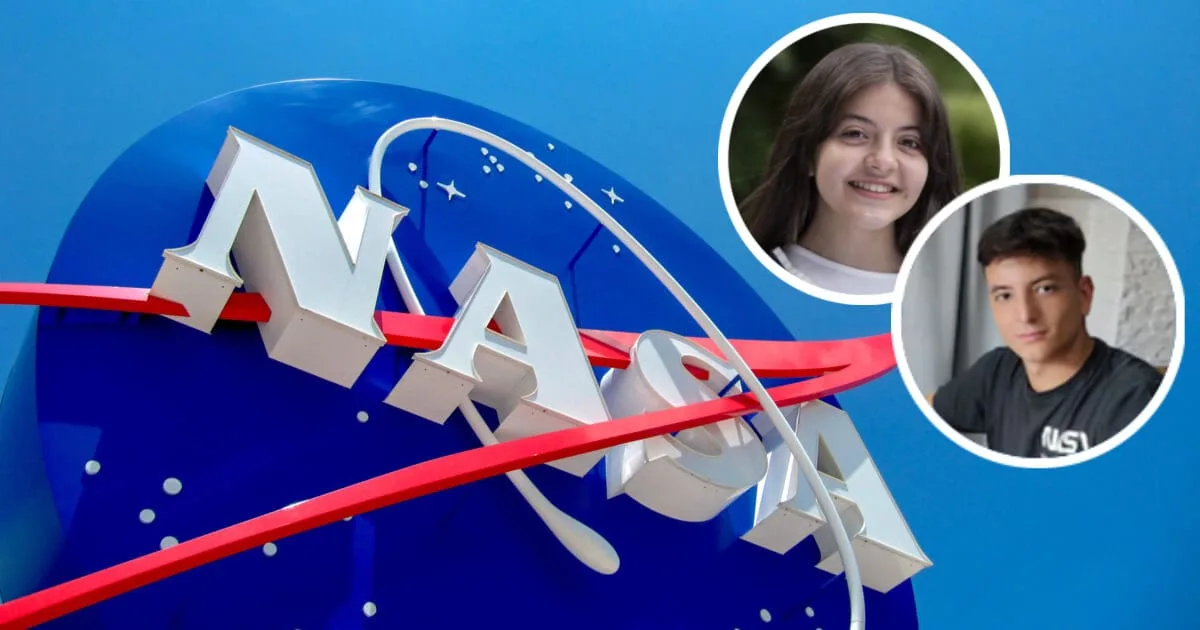 Valentin y Aitana NASA