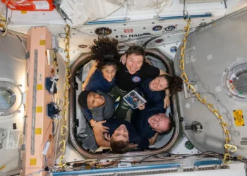 Astronautas ISS