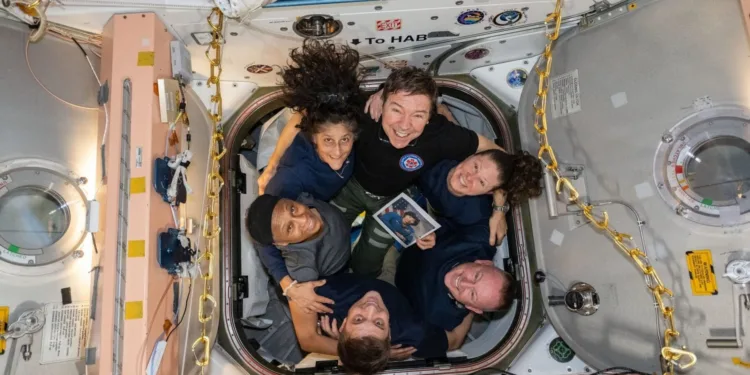 Astronautas ISS
