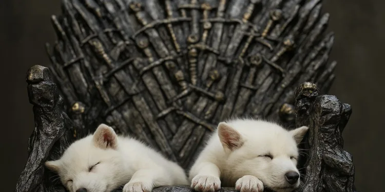 Lobo Huargo Iron Throne