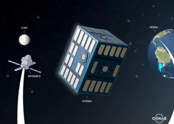 El CubeSat ATENEA logró un récord argentino al transmitir datos desde 70.000 kilómetros de la Tierra. CubeSat ATENEA Artemisa II