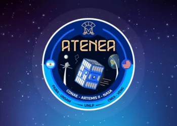 Atenea CONAE NASA insignia