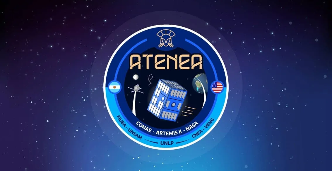 Atenea CONAE NASA insignia