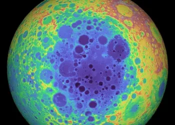 Moon Luna South Pole-Aitken Basin