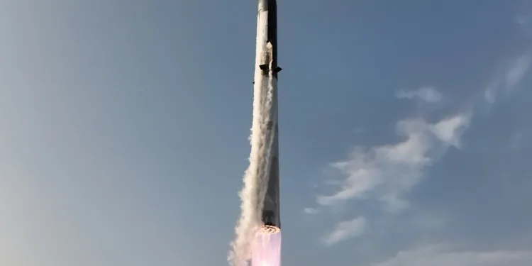 Starship 9 SpaceX VENG