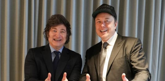Elon Musk y Javier Milei