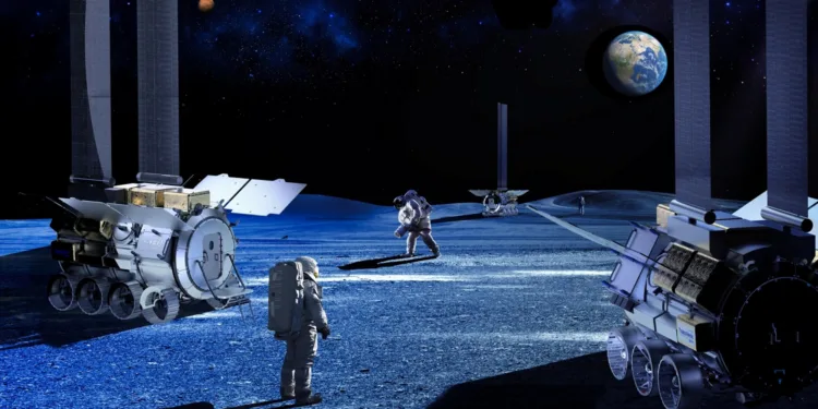 Thales Alenia Space base lunar