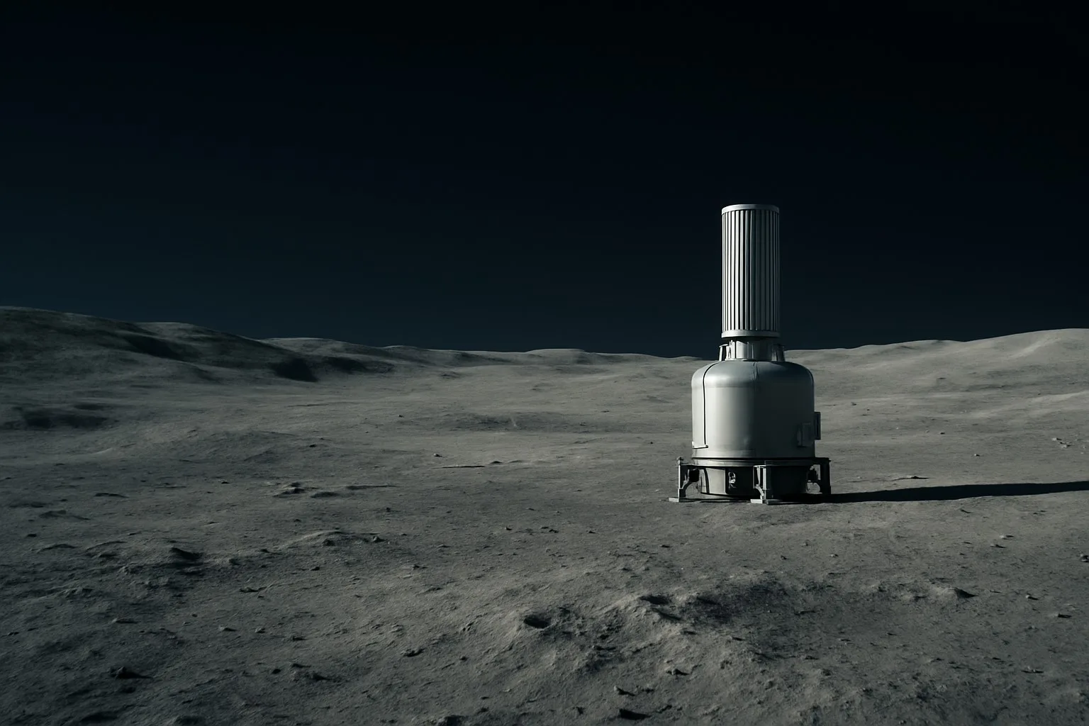 Reactor nuclear NASA China Luna