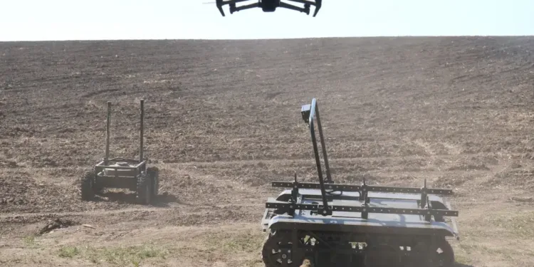 Robots terrestres Ucrania