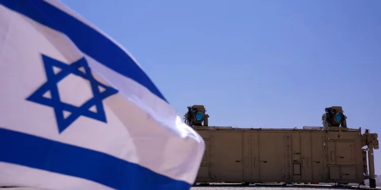 Israel láser anti misiles iron beam