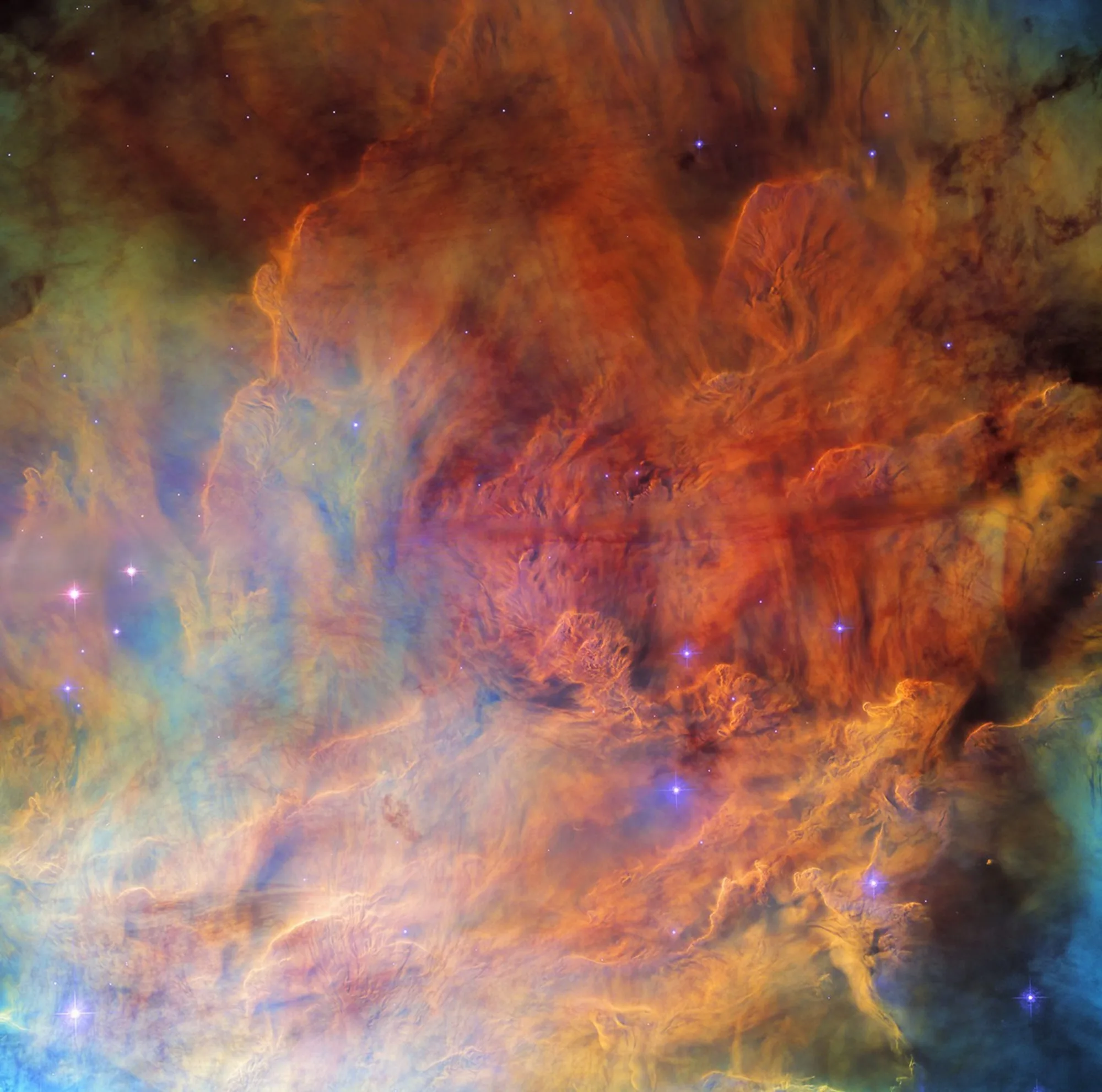 Icónica imagen del telescopio espacial Hubble de la NASA/ESA del cúmulo abierto NGC 6530.