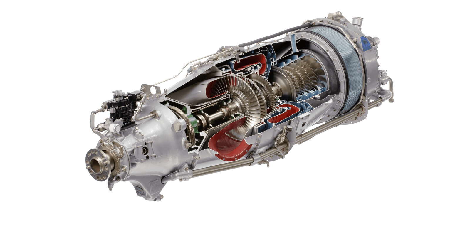 Motor PT6A de Pratt & Whitney.