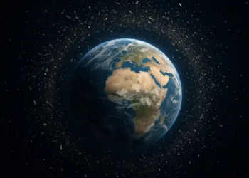 Tierra basura espacial