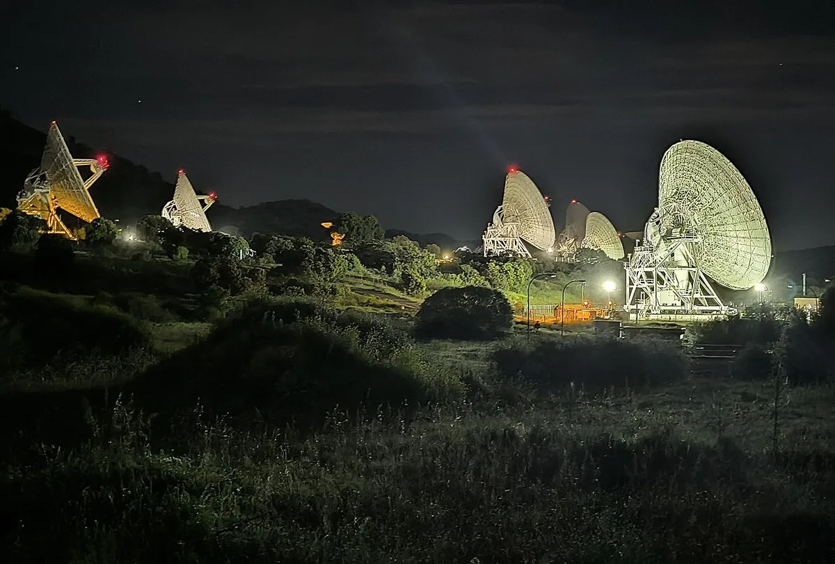 Complejo de Comunicaciones del Espacio Profundo de Madrid, parte de la Red de Espacio Profundo (DSN) de la NASA.