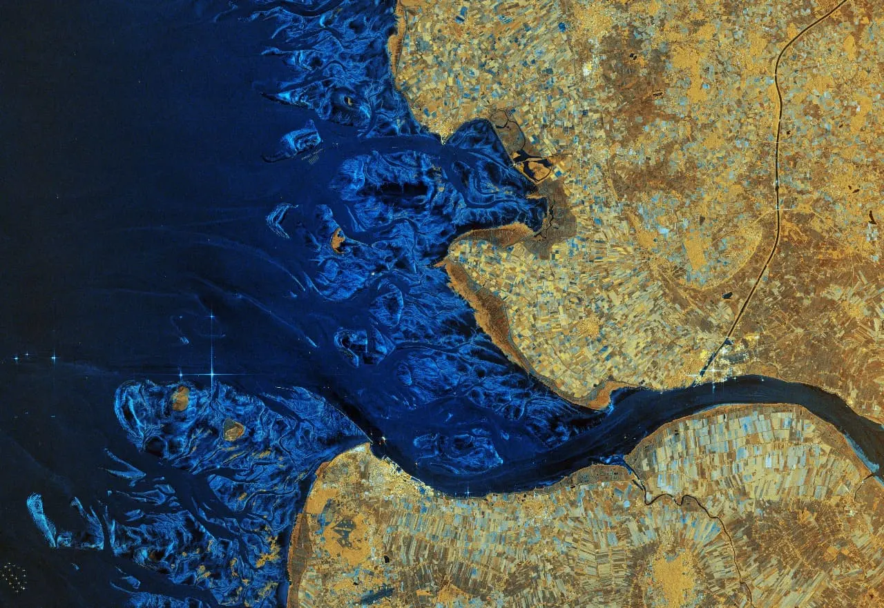 Sentinel-1D Alemania imágenes satélite radar SAR