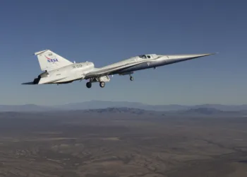 NASA’s X-59 Lifts Off for First Fli