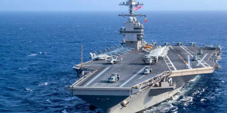 Portaaviones Ford USS Navy