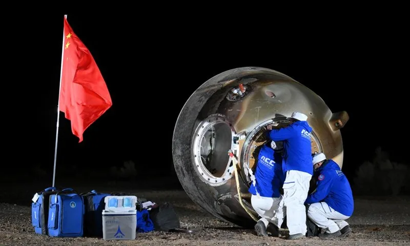 Shenzhou china misión basura espacial