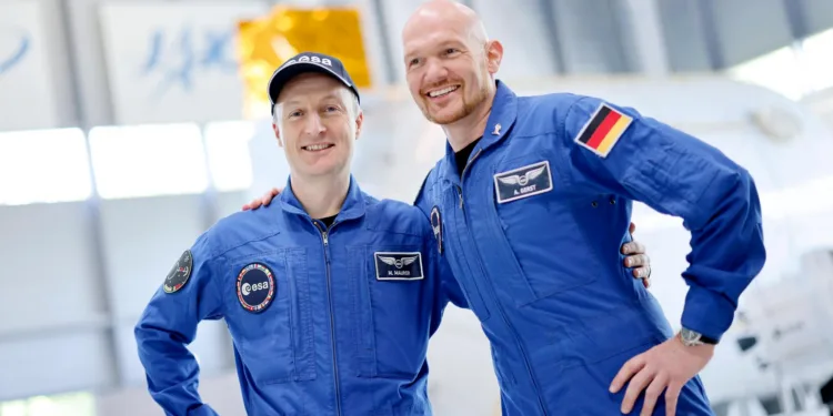 Astronautas candidatos alemanes para viajar a la Luna como primeros europeos
