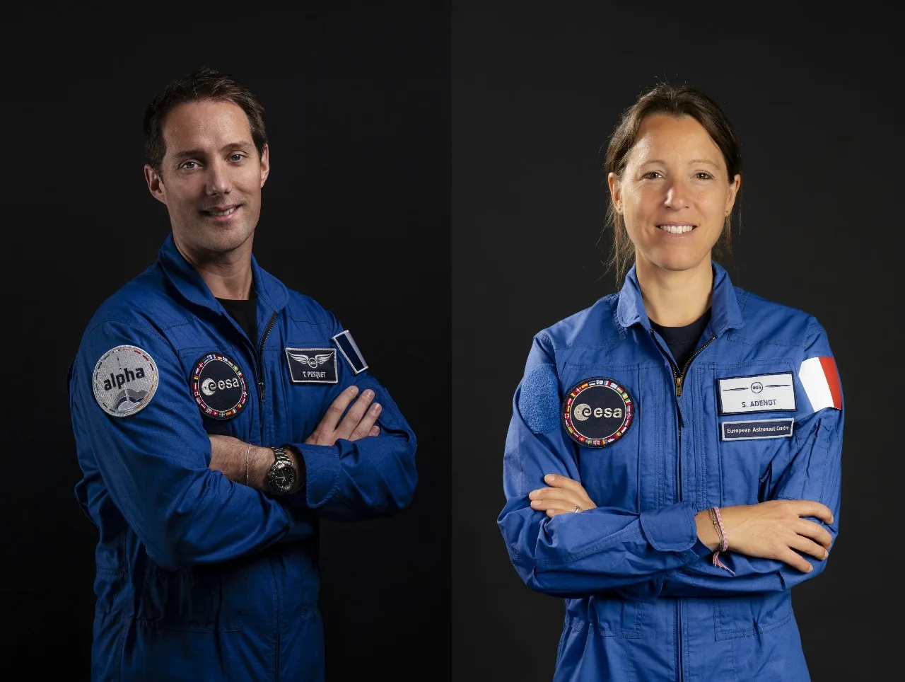Los astronautas franceses Thomas Pesquet y Sophie Adenot pueden viajar a la Luna con el programa Artemisa.