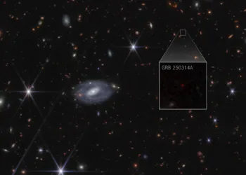 El Telescopio Espacial James Webb de la NASA identificó la fuente de un destello de luz superbrillante conocido como estallido de rayos gamma: una supernova que explotó cuando el universo tenía tan solo 730 millones de años.