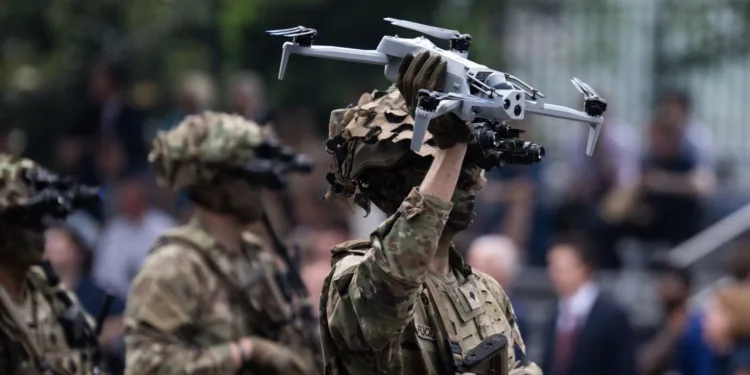 Ejercicio militar del Ejercito de estados unidos.