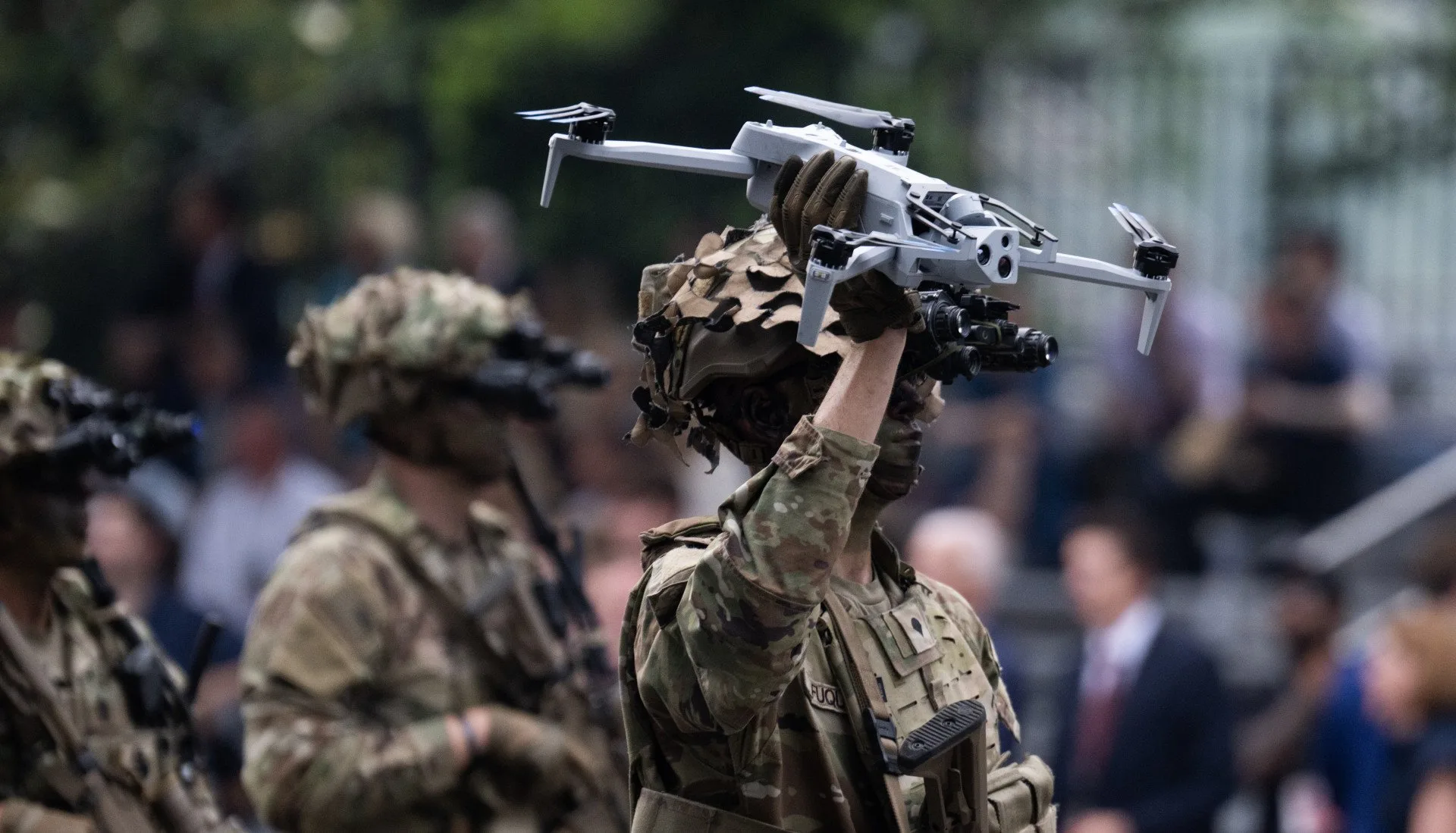 Ejercicio militar del Ejercito de estados unidos.