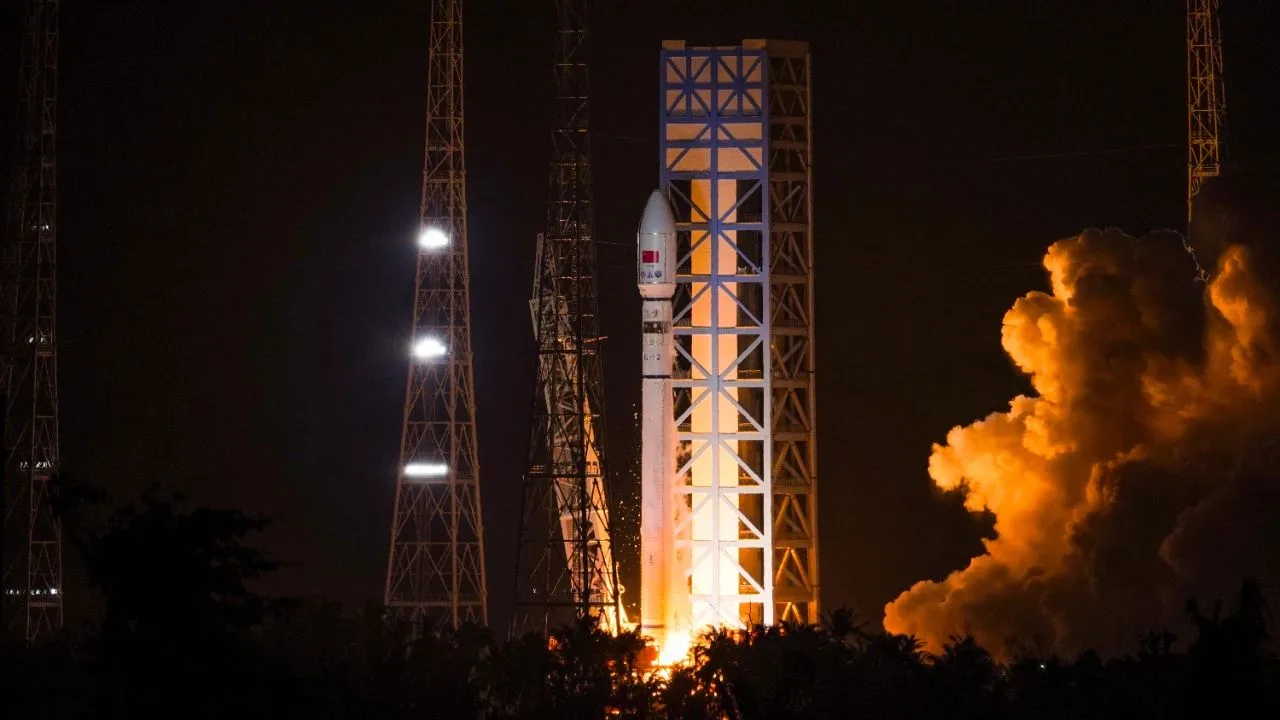 Cohete reutilizable chino Long March 12.