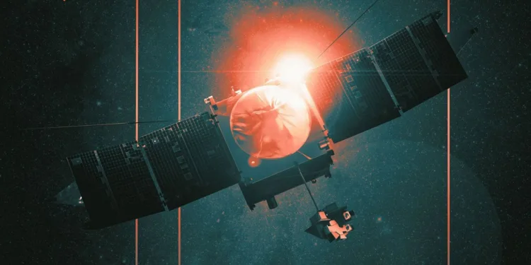 Orbitador Maven de la NASA.