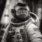 Mono Juan, el primer astronauta argentino