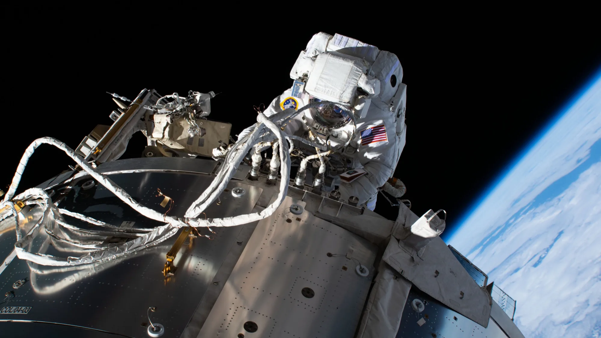 NASA Spacewalk International Space Station