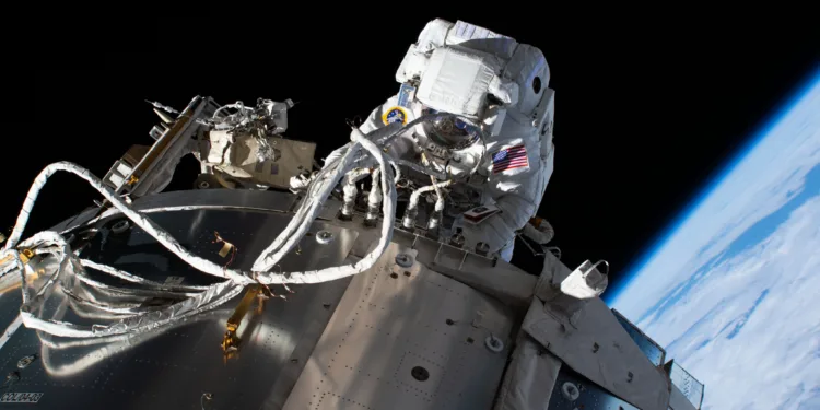 NASA Spacewalk International Space Station