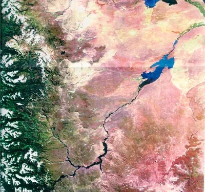 SAC-C satélite argentino primera imágen de la Tierra