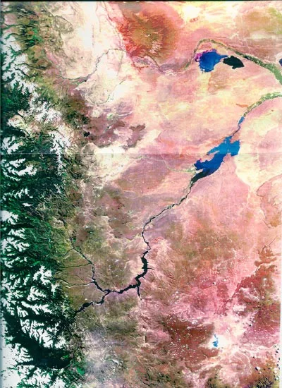 SAC-C satélite argentino primera imágen de la Tierra