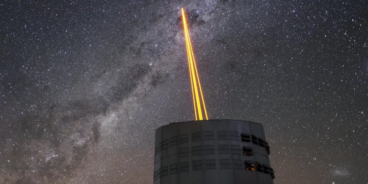 Observatorio en el monte Paranal Very Large Telescope de la ESO.