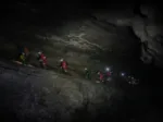 Astronautas chinos entrenan para viajar a la Luna en cuevas subterráneas.